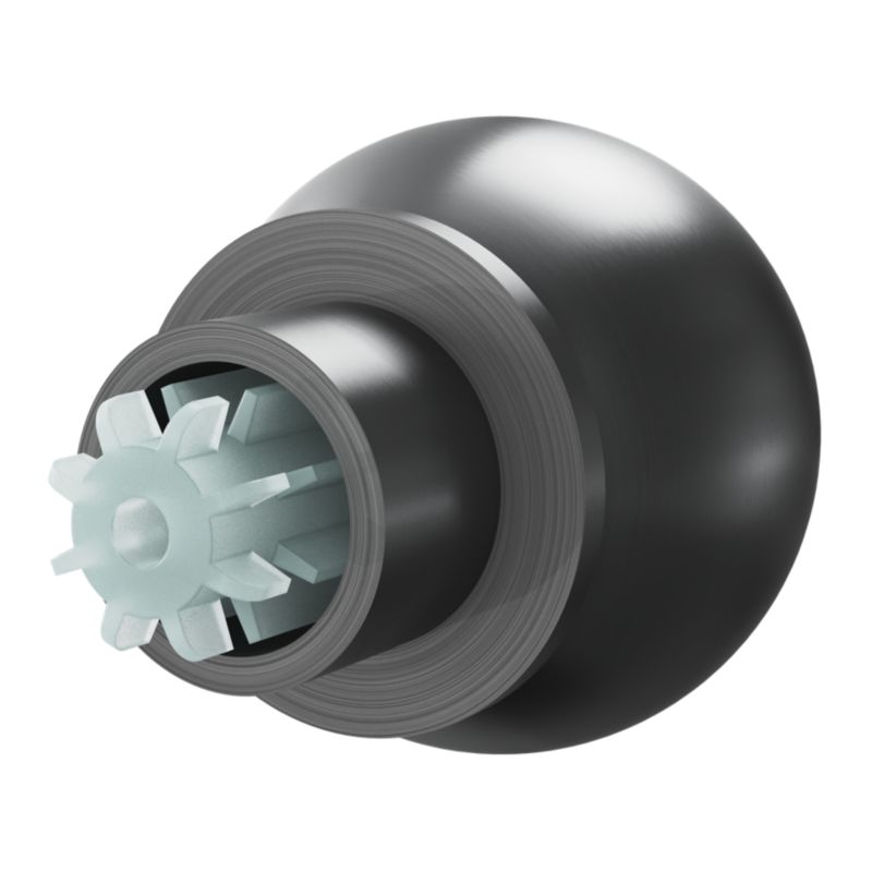 Endestykke til gardinstang GoodHome Tinos kugle 19 mm