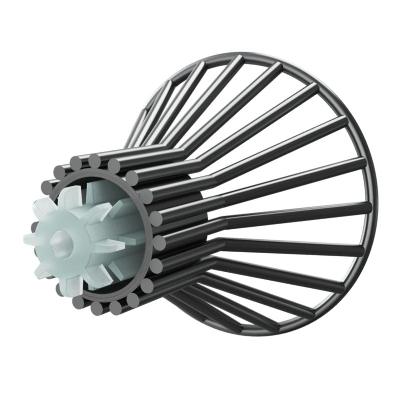 Endestykke til gardinstang GoodHome Tinos Lotus 19 mm