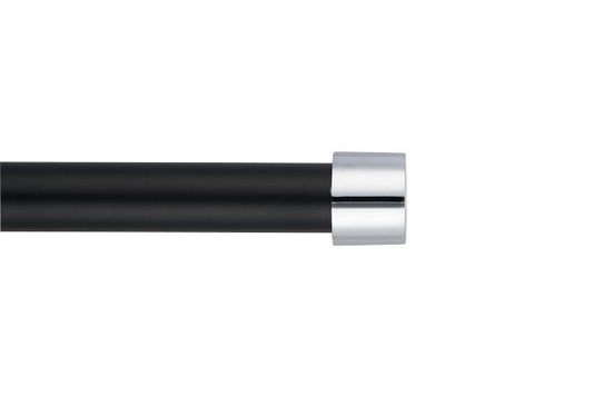 Endestykke til gardinstang Luna 19 mm krom