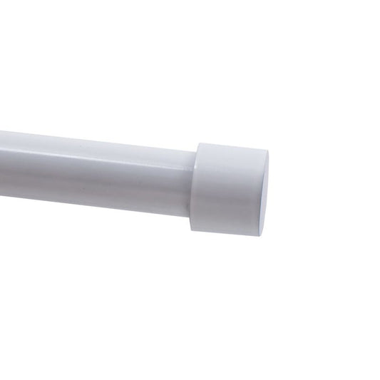 Luna gardinstangafslutning hvid 19 mm 1 stk.