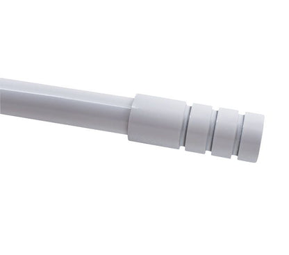 Endestykke til gardinstang Techno hvid 19 mm 1 stk.