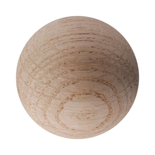 Gelænderprop Lige Ø50 mm Eg