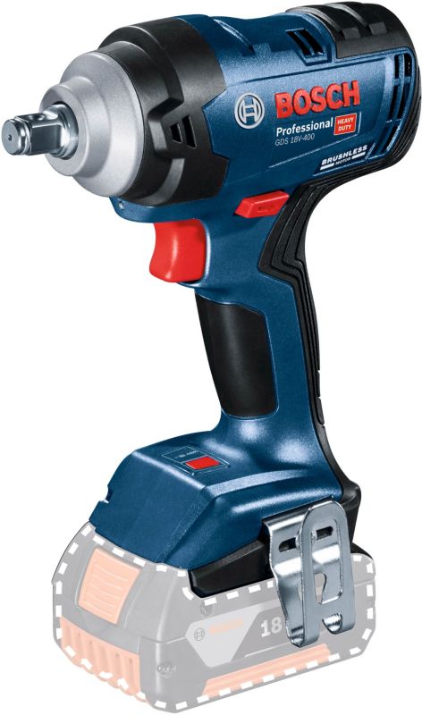 Bosch Professional GDS18V-400 slagboremaskine med batteri