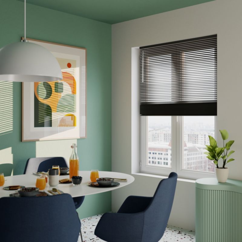 GoodHome aluminiumsjalusi Colours Studio 120 x 180 cm mat-sort