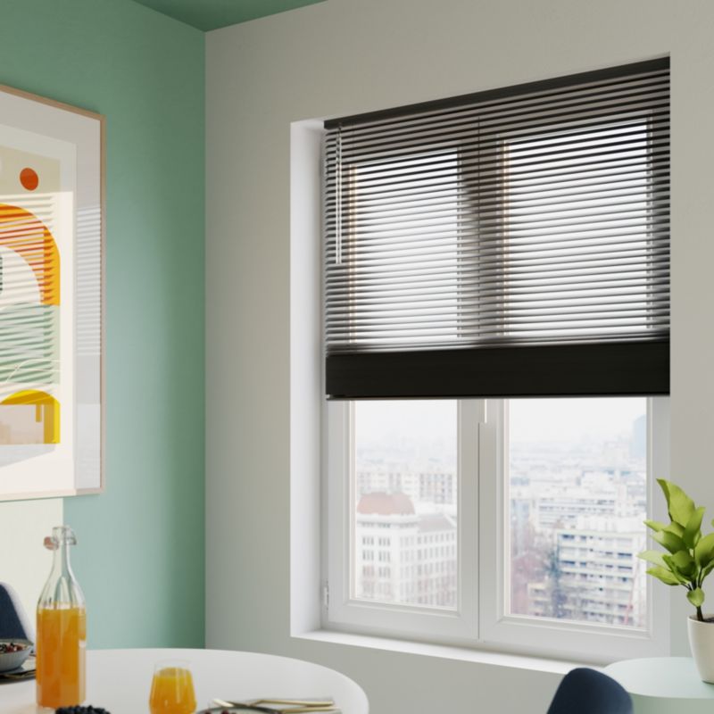 GoodHome aluminiumsjalusi Colours Studio 180 x 180 cm mat-sort
