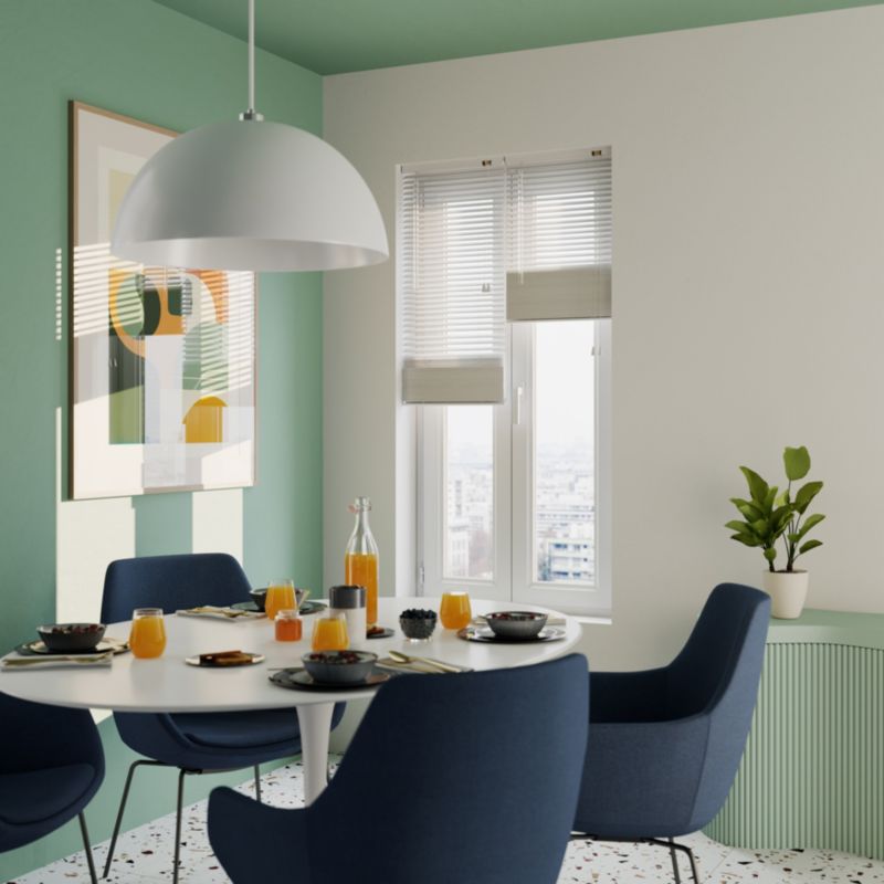GoodHome aluminiumsjalusi Colours Studio 40 x 180 cm hvid