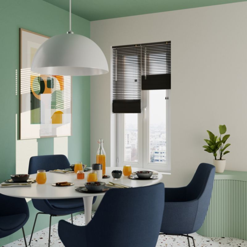 GoodHome aluminiumsjalusi Colours Studio 40 x 180 cm mat-sort