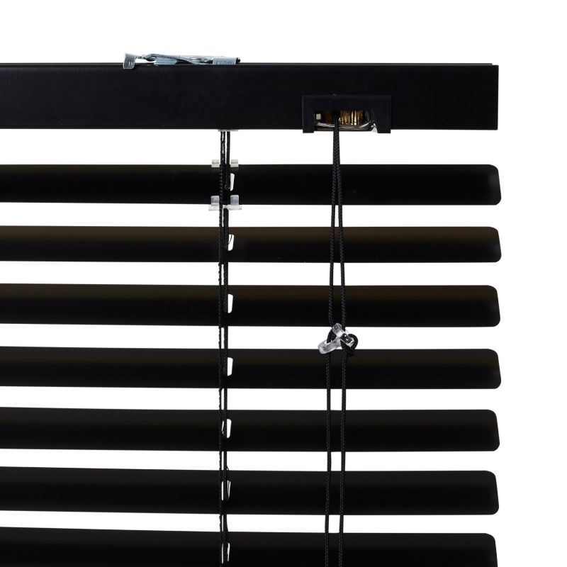 GoodHome aluminiumsjalusi Colours Studio 45 x 180 cm mat-sort