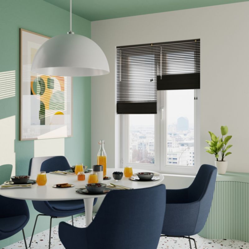 GoodHome aluminiumsjalusi Colours Studio 55 x 180 cm sort