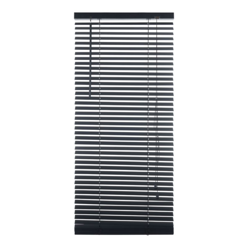 GoodHome Cana træpersienne 180 x 180 cm mat-sort