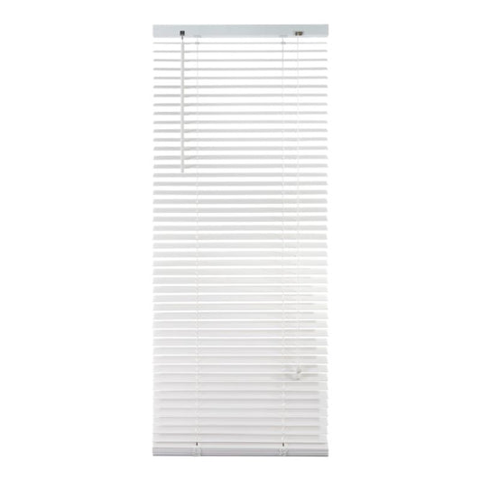 GoodHome Cana træpersienne 75 x 240 cm hvid