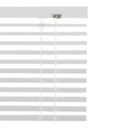 GoodHome Cana træpersienne 75 x 240 cm hvid