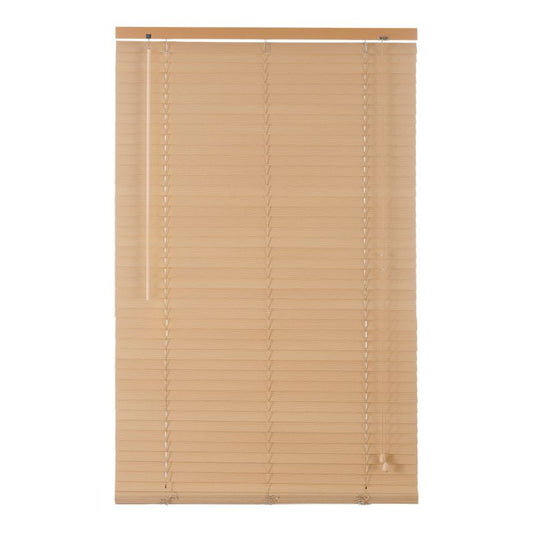 GoodHome Cana træpersienne 75 x 240 cm lys eg