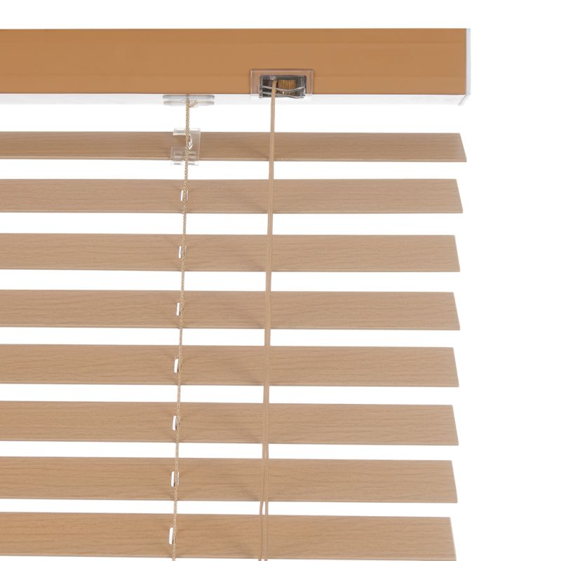 GoodHome Cana træpersienne 75 x 240 cm lys eg