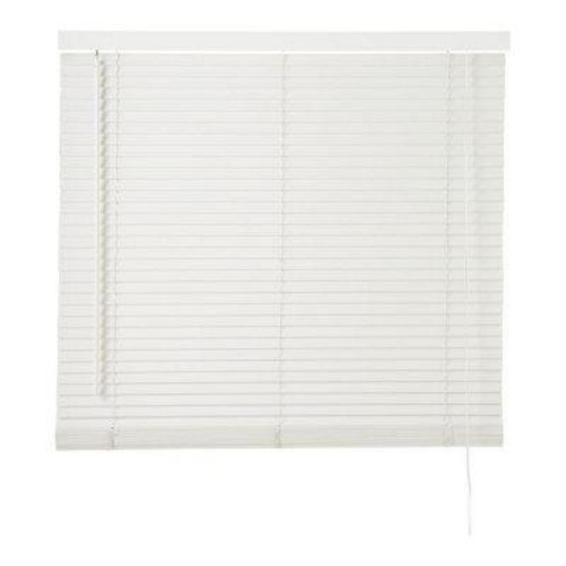 GoodHome træpersienne Colours Cana 120 x 180 cm hvid