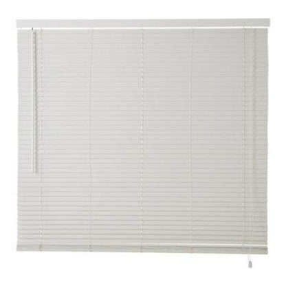 GoodHome træpersienne Colours Cana 160 x 180 cm hvid