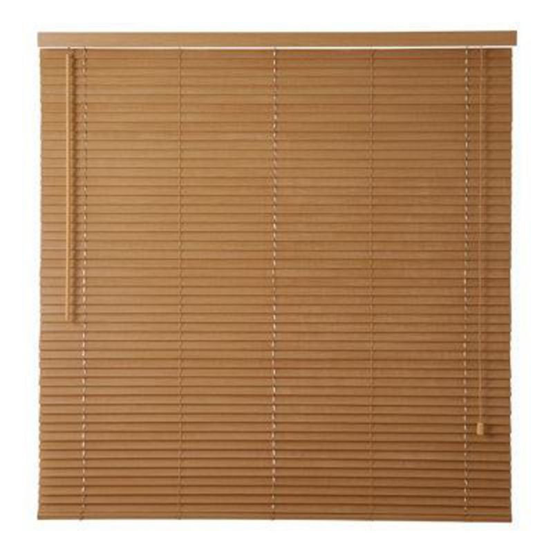 GoodHome træpersienne Colours Cana 160 x 180 cm lys brun