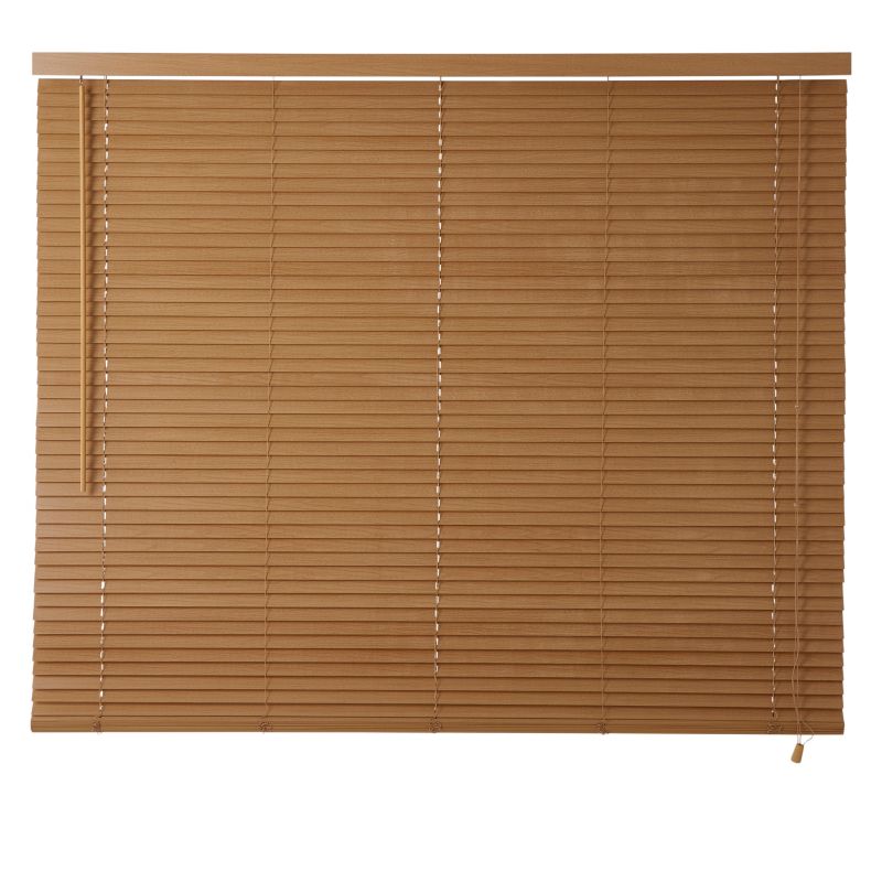 GoodHome træpersienne Colours Cana 180 x 180 cm lys brun