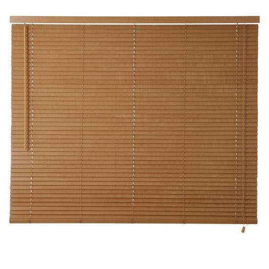 GoodHome træpersienne Colours Cana 180 x 180 cm lys brun