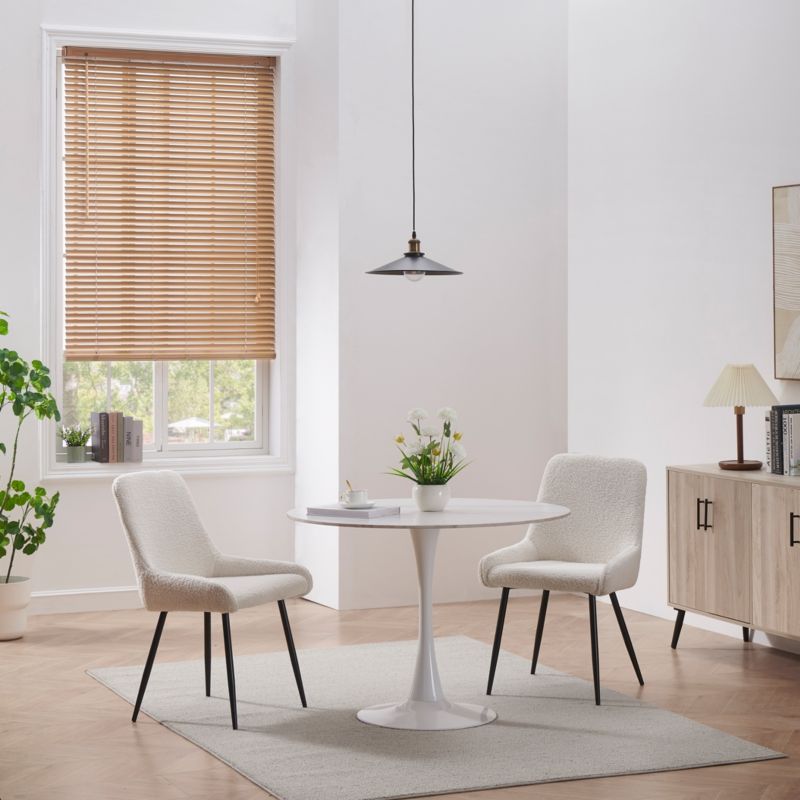GoodHome træpersienne Colours Cana 180 x 180 cm lys brun