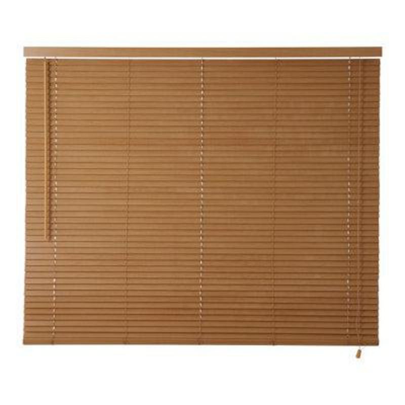 GoodHome træpersienne Colours Cana 180 x 180 cm lys brun