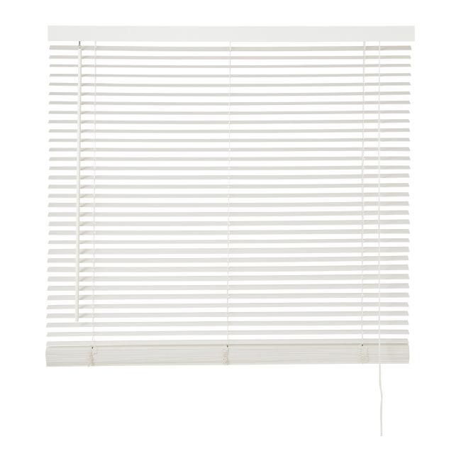 GoodHome træpersienne Colours Cana 45 x 180 cm hvid