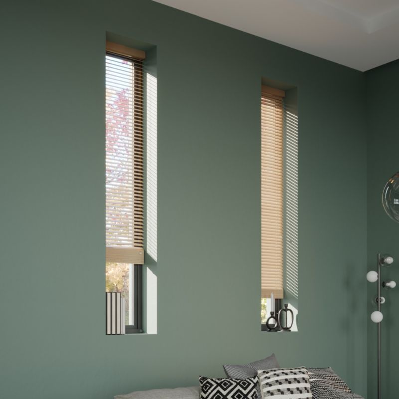 GoodHome træpersienne Colours Cana 45 x 180 cm lys