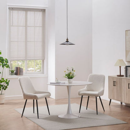 GoodHome træpersienne Colours Cana 60 x 180 cm hvid