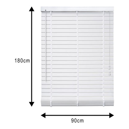 GoodHome Venitian Lone persienne 90 x 180 cm hvid