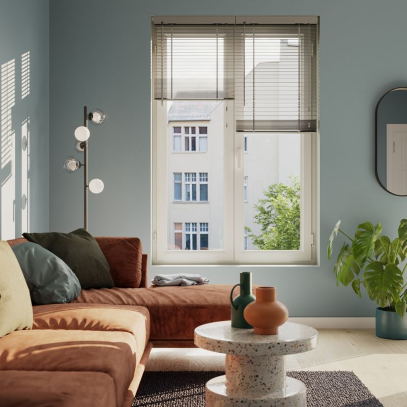 GoodHome Venitian Lone persienne 90 x 180 grå