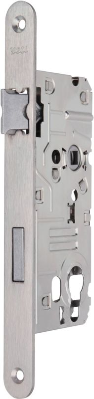 Yeti cylinderlås galvaniseret 72 x 50 mm venstre hvid