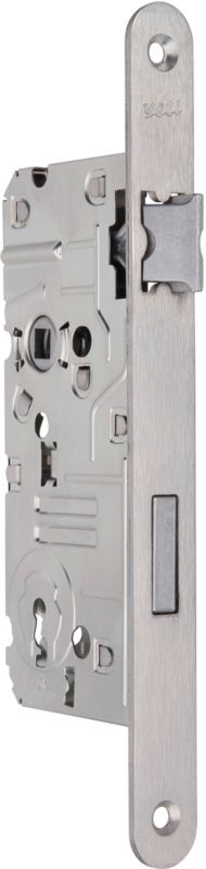 Indbygget badeværelseslås Yeti 72 x 50 mm højre hvid