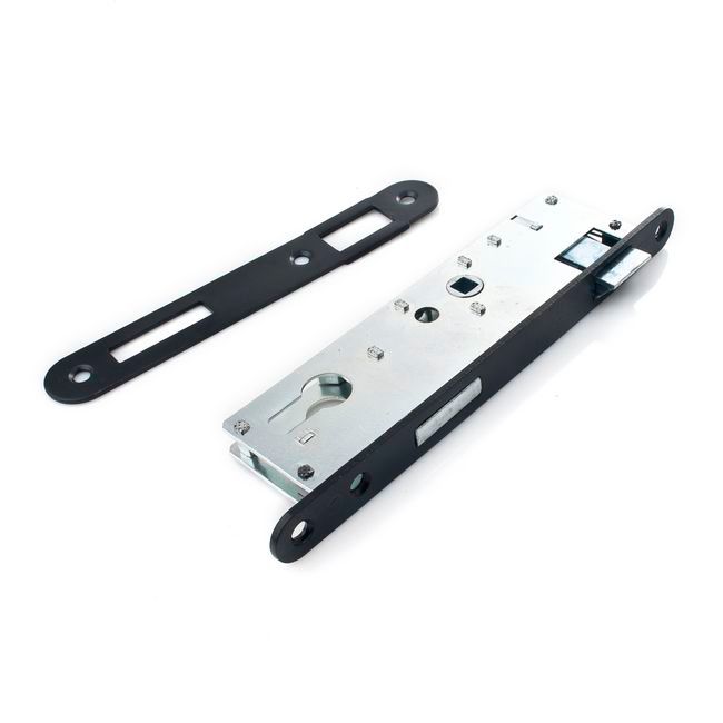 Indstikslås ZZJ 72/34 Venstre 22 mm Sort