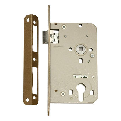 Indbygget lås med cylinder 72/60 mm