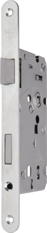 Zamek wpuszczany na klucz lewy 72/55 220 mm hvid