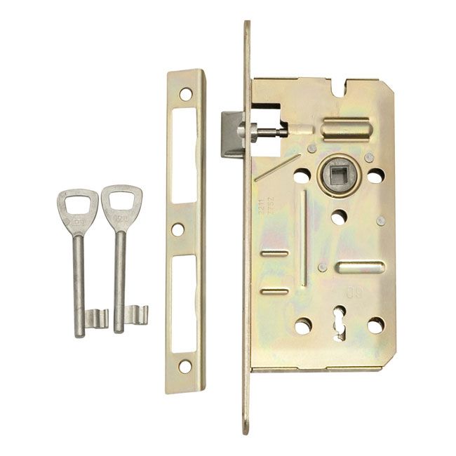 Indbygget lås LOB med nøgle 72 / 50 galvaniseret