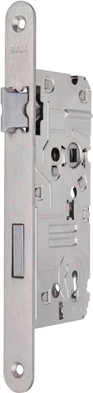 Yeti indstikslås galvaniseret 72 x 50 mm venstre hvid