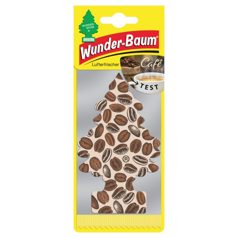 Wunder Baum kaffeduftende bilduft i træform