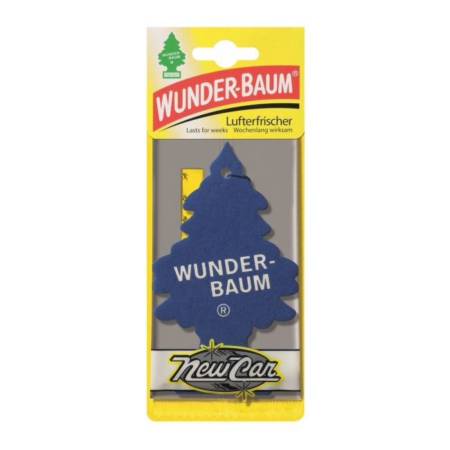 Wunder Baum bilduft i træform – New Car