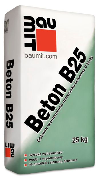 Baumit Beton B25 betonmørtel 25 kg