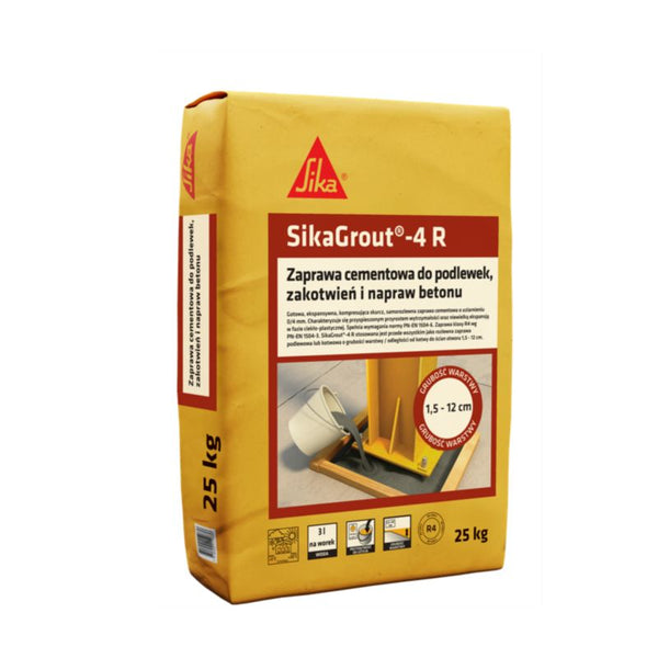 Cementmørtel Grout 4R 25 kg Grå
