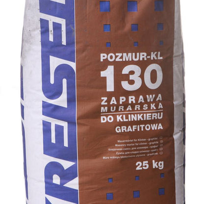 Kreisel klinkermørtel 25 kg grafit