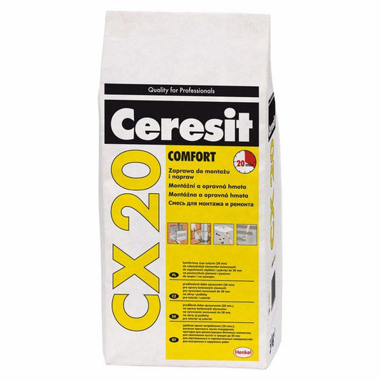 Ceresit CX20 monterings- og reparationsmørtel 5 kg