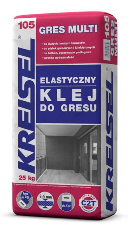 Kreisel Gres Multi 105 klæbemørtel 25 kg