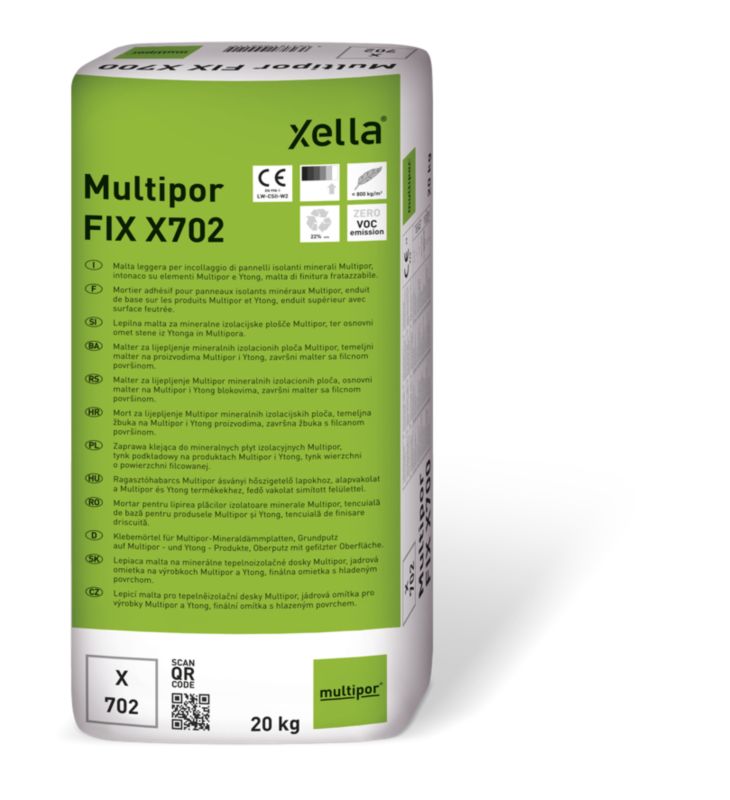 Multipor FIX X702 let spartelmasse