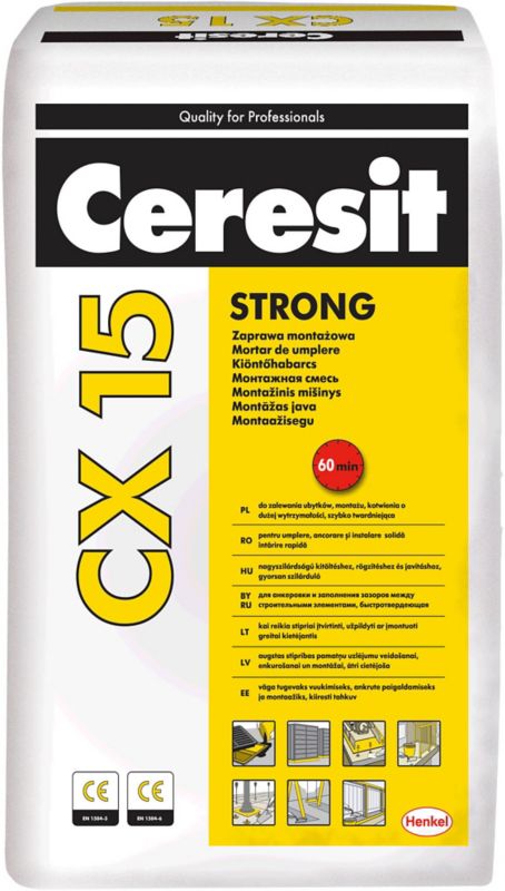 Ceresit CX15 monteringsmørtel 25 kg