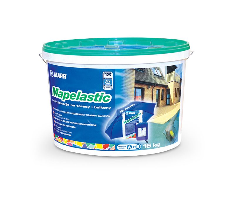 Mapei Mapelastic vandtæt elastisk mørtel 16 kg