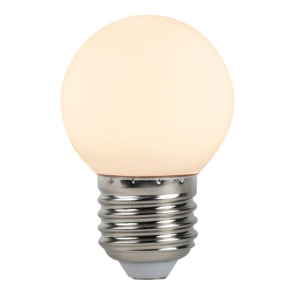 LED-pære til guirlande G45 E27 46 lm 3000 K 5 stk.