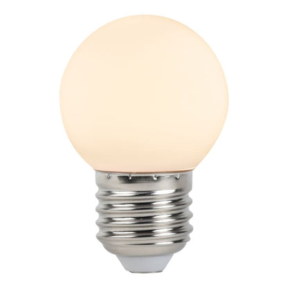 LED-pære til guirlande G45 E27 46 lm 3000 K 5 stk.