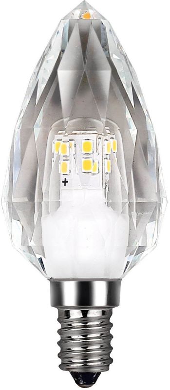 Ekolight C37 E14 LED-krystalpære 350 lm 4000 K